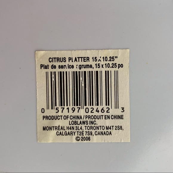 Vintage Watermelon Platter Mela-Ware 15”x101/4” - Picture 2 of 5